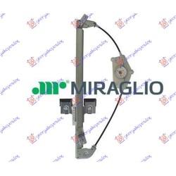 Ngritës/rregullator për dritaren e pasme elektrik (pa motor) (А cilësi) për AUDI Q3 11-14 - OEM: 8U0839462