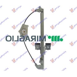 Ngritës/rregullator për dritaren e pasme elektrik (pa motor) (А cilësi) për AUDI Q3 11-14 - OEM: 8U0839461