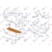 Mbrojtje/kapak nën parakolpin e përparmë plastik për AUDI Q3 14-18 - OEM: 8U0807233E