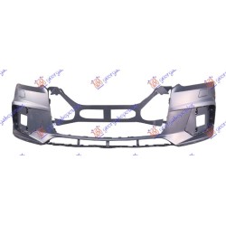 Parakolpi i përparmë (gati për ngjyrosje) (me hapje për sensorë + spërkatëse) (kinë) për AUDI Q3 14-18 - OEM: 8U0807437AE