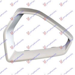 Shirit në grilën e parakolpit të përparmë krom (s-line) për AUDI Q3 2018 - 2025 - OEM: 83A853053A