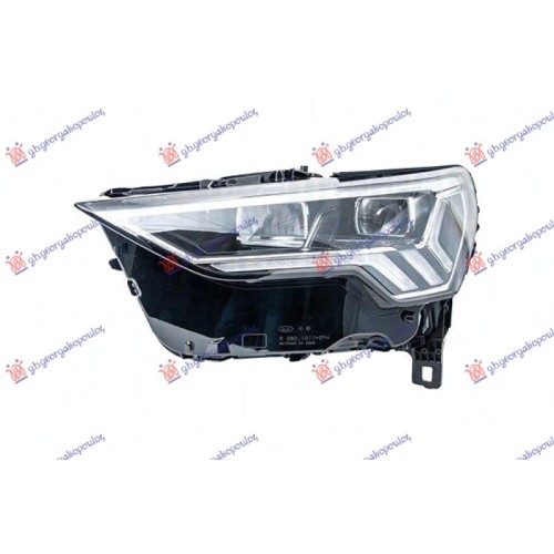 Fenerë FULL LED (sistem adaptues për ndriçim (afs) (E) (MARELLI) për AUDI Q3 2018 - 2025 - OEM: 83A941773