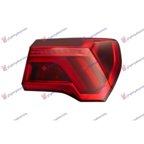 Dritë stop e jashtme LED (pa/dynamic indikatorë) (ULO) për AUDI Q3 2018 - 2025 - OEM: 83A945092B