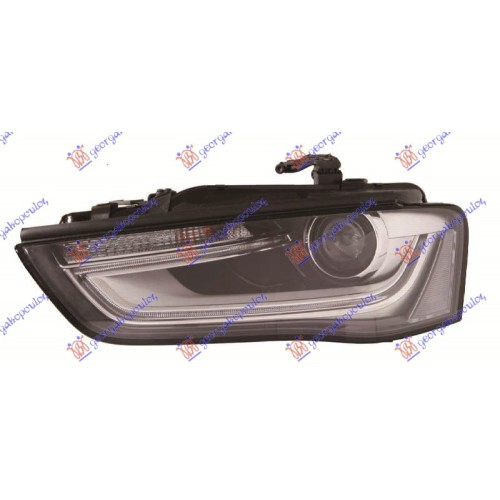Fenerë bi-xenon me LEDDritë ditore (E) (me motor) (DEPO) për AUDI A4 11-15 - OEM: 8K0941043 Fenerë bi-xenon me LEDDritë ditore (E) (me motor) (DEPO) për AUDI A4 11-15 - OEM: 8K0941043