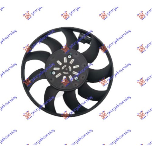 Ventilator për kondicioner (Motor + Ventilator) 3.0 TFSi benzinë - 3.0 TDI dizel për AUDI A4 11-15 - OEM: 4H0959455AA