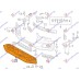 Mbrojtje/kapak nën motor plastik (s-line) për AUDI A4 15-18 - OEM: 8W0807611A