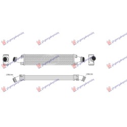 Interkuler 3.0 benzinë -hibrid (720x144x80) për AUDI A4 15-18 - OEM: 8W0145805AC Interkuler 3.0 benzinë -hibrid (720x144x80) për AUDI A4 15-18 - OEM: 8W0145805AC