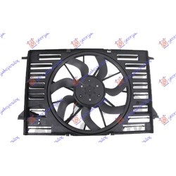 Ventilator për të gjithë modelet benzinë/dizel (475mm) për AUDI A4 15-18 - OEM: 8W0121207B