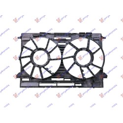 Difuzor/mbajtës për ventilator (dopio) benzinë/dizel për AUDI A4 15-18 - OEM: 8W0121207A Difuzor/mbajtës për ventilator (dopio) benzinë/dizel për AUDI A4 15-18 - OEM: 8W0121207A