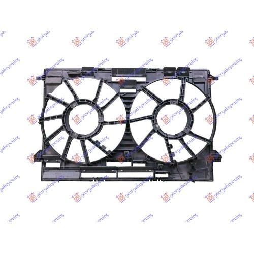 Difuzor/mbajtës për ventilator (dopio) benzinë/dizel për AUDI A4 15-18 - OEM: 8W0121207A Difuzor/mbajtës për ventilator (dopio) benzinë/dizel për AUDI A4 15-18 - OEM: 8W0121207A