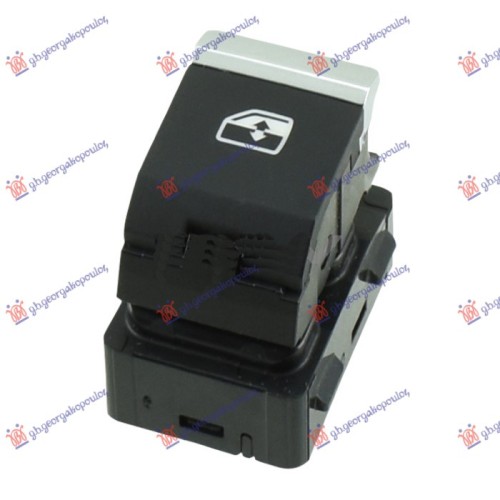 Ndërprerës në derën e përparme/pasme majtas=djathtas) (krom) (4 pinë) për AUDI A4 19- - OEM: 4M0 959 855 Ndërprerës në derën e përparme/pasme majtas=djathtas) (krom) (4 pinë) për AUDI A4 19- - OEM: 4M0 959 855