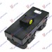 Ndërprerës në derën e përparme (katërfish) (krom/e zezë) (10 pinë) për AUDI A4 15-18 - OEM: 8W0959851E