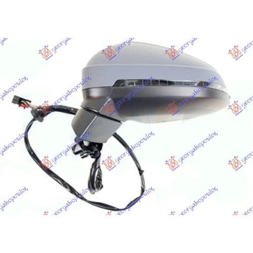 Pasqyrë elektrike me ngrohje (gati për ngjyrosje) (me drita pulsuese) + këndi i vdekur) (8 pinë) (xham asferik) për AUDI A4 18-19 - OEM: 8W1857409D9B9 Pasqyrë elektrike me ngrohje (gati për ngjyrosje) (me drita pulsuese) + këndi i vdekur) (8 pinë) (xham asferik) për AUDI A4 18-19 - OEM: 8W1857409D9B9