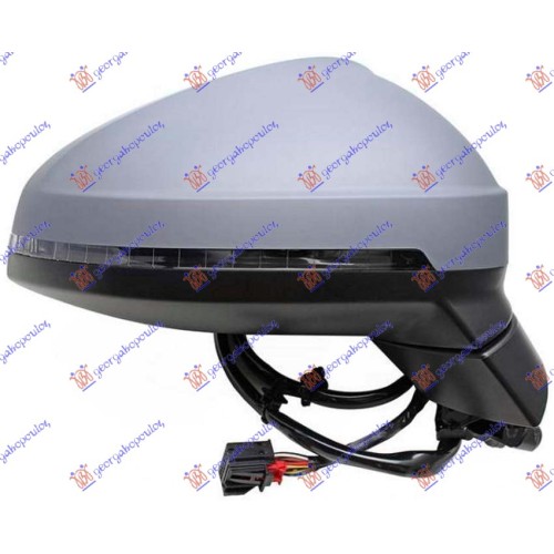 Pasqyrë elektrike me ngrohje (elektrik-me palosje) (memorie) (gati për ngjyrosje) (me drita pulsuese) 15 pinë (xham asferik) për AUDI A4 18-19 - OEM: 8W1857410D9B9 Pasqyrë elektrike me ngrohje (elektrik-me palosje) (memorie) (gati për ngjyrosje) (me drita pulsuese) 15 pinë (xham asferik) për AUDI A4 18-19 - OEM: 8W1857410D9B9