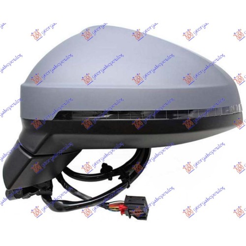 Pasqyrë elektrike me ngrohje (elektrik-me palosje) (memorie) (gati për ngjyrosje) (me drita pulsuese) 15 pinë (xham asferik) për AUDI A4 18-19 - OEM: 8W1857409F9B9 Pasqyrë elektrike me ngrohje (elektrik-me palosje) (memorie) (gati për ngjyrosje) (me drita pulsuese) 15 pinë (xham asferik) për AUDI A4 18-19 - OEM: 8W1857409F9B9