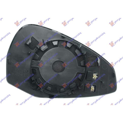 Xham për pasqyrë me ngrohje (xham asferik) për AUDI A4 15-18 - OEM: 8W0857535E