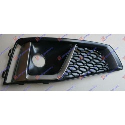 Grilë në parakolpin e përparmë (s-line) për AUDI A4 18-19 - OEM: 8W0807682BA