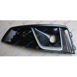 Grilë në parakolpin e përparmë (s-line) për AUDI A4 18-19 - OEM: 8W0807681BA
