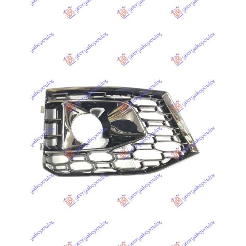 Grilë në parakolpin e përparmë (rs4) për AUDI A4 18-19 - OEM: 8W6807682QT94 Grilë në parakolpin e përparmë (rs4) për AUDI A4 18-19 - OEM: 8W6807682QT94