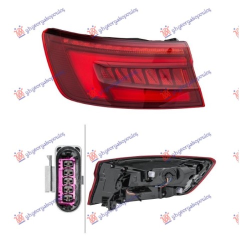 Dritë stop e jashtme LED (s4) (HELLA) për AUDI A4 18-19 - OEM: 8W5945091E Dritë stop e jashtme LED (s4) (HELLA) për AUDI A4 18-19 - OEM: 8W5945091E