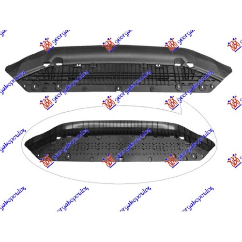 Mbrojtje/kapak nën parakolpin e përparmë plastik për AUDI A4 19- - OEM: 8W0807611E Mbrojtje/kapak nën parakolpin e përparmë plastik për AUDI A4 19- - OEM: 8W0807611E