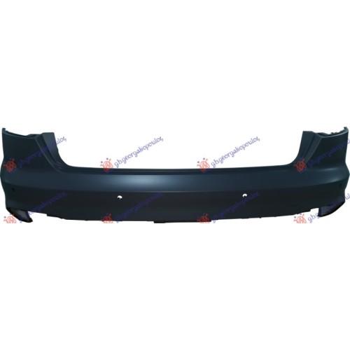 Parakolp i pasëm (gati për ngjyrosje) (me hapje për sensor) (S-LINE) për AUDI A4 19- - OEM: 8W9807511AB