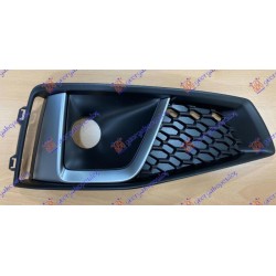 Grilë në parakolpin e përparmë me shirit kromi për AUDI A4 19- - OEM: 8W0807682J Grilë në parakolpin e përparmë me shirit kromi për AUDI A4 19- - OEM: 8W0807682J