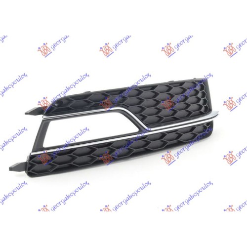 Grilë në parakolpin e përparmë (s5) për AUDI A5 11-16 - OEM: 8T0807682M01C