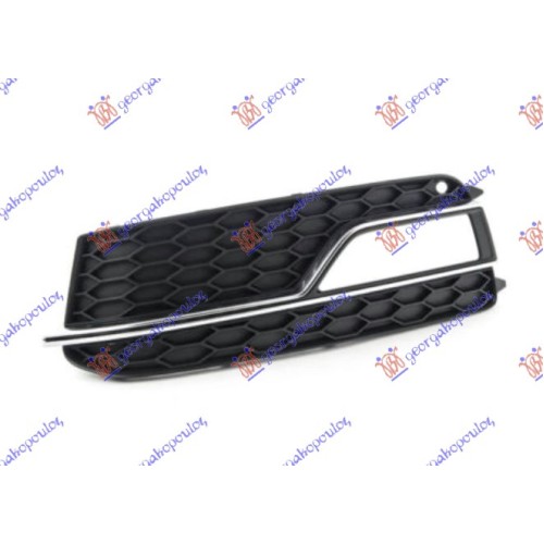 Grilë në parakolpin e përparmë (s5) për AUDI A5 11-16 - OEM: 8T0807681M01C Grilë në parakolpin e përparmë (s5) për AUDI A5 11-16 - OEM: 8T0807681M01C