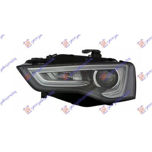 Fenerë bi-xenon me ngjyrë të zezë me LEDDritë ditore (E) (TYC) për AUDI A5 11-16 - OEM: 8T0941043C Fenerë bi-xenon me ngjyrë të zezë me LEDDritë ditore (E) (TYC) për AUDI A5 11-16 - OEM: 8T0941043C