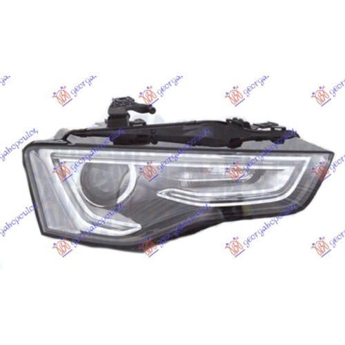 Fenerë bi-xenon me ngjyrë të zezë (me LEDDritë ditore) (E) (MARELLI) për AUDI A5 11-16 - OEM: 8T0941044 Fenerë bi-xenon me ngjyrë të zezë (me LEDDritë ditore) (E) (MARELLI) për AUDI A5 11-16 - OEM: 8T0941044