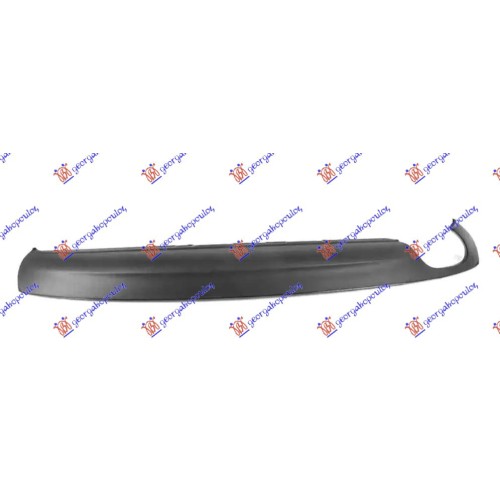 Spoiler i poshtëm në parakolpin e pasëm kupe/kabriolet për AUDI A5 11-16 - OEM: 8T0807521F01C