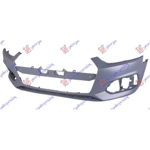 Parakolpi i përparmë (gati për ngjyrosje) (me hapje për spërkatëse) për AUDI A5 16-19 - OEM: 8W6807065C