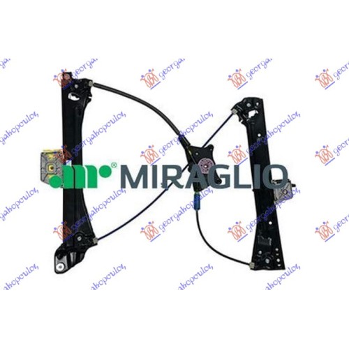 Ngritës/rregullator për dritaren e përparme elektrik (pa motor) kupe (А cilësi) për AUDI A5 16-19 - OEM: 8W6837462D
