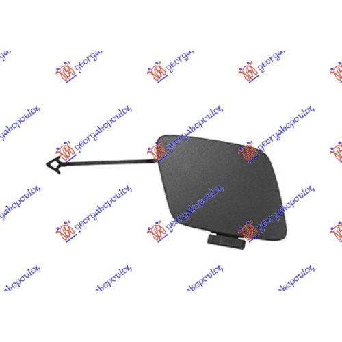 Kapak për çengel në parakolpin i përparmë (gati për ngjyrosje) për AUDI A5 16-19 - OEM: 8W6807241GRU