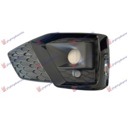 Grilë në parakolpin e përparmë me shirit me ngjyrë të zezë (me hapje për drita të mjegullës) (s-line) (me hapje për sensor parkimi) për AUDI A5 19- - OEM: 8W6807681TT94 Grilë në parakolpin e përparmë me shirit me ngjyrë të zezë (me hapje për drita të mjegullës) (s-line) (me hapje për sensor parkimi) për AUDI A5 19- - OEM: 8W6807681TT94