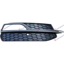 Grilë në parakolpin e përparmë (me kromi) (me hapje për drita të mjegullës) (S-LINE) për AUDI A3 3D/SPORTBACK 12-16 - OEM: PFM8V3807682G Grilë në parakolpin e përparmë (me kromi) (me hapje për drita të mjegullës) (S-LINE) për AUDI A3 3D/SPORTBACK 12-16 - OEM: PFM8V3807682G