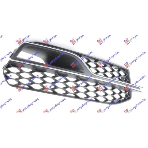 Grilë në parakolpin e përparmë (s3) për AUDI A3 3D/SPORTBACK 12-16 - OEM: 8V3807682LBMO