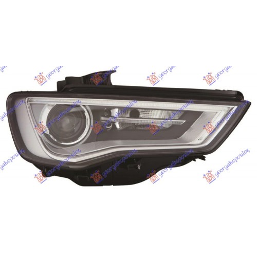Fenerë bi-xenon me LEDDritë ditore (E) (DEPO) për AUDI A3 3D/SPORTBACK 12-16 - OEM: 8V0941043 Fenerë bi-xenon me LEDDritë ditore (E) (DEPO) për AUDI A3 3D/SPORTBACK 12-16 - OEM: 8V0941043