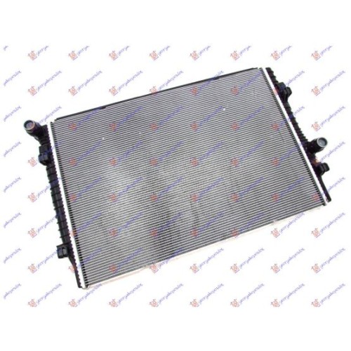 Radiator për motor 2.0 TFSI benzinë (650x450x34) (KOYO) për AUDI A3 SPORT SEDAN/CABRIO 16-20 - OEM: 5Q0121251EP