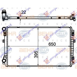 Radiator për motor 1.5 TFSi benzinë (650x400) (MAHLE BEHR) për AUDI A3 SPORT SEDAN/CABRIO 16-20 - OEM: 5Q0121251EM Radiator për motor 1.5 TFSi benzinë (650x400) (MAHLE BEHR) për AUDI A3 SPORT SEDAN/CABRIO 16-20 - OEM: 5Q0121251EM