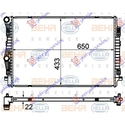 Radiator për motor 1.5 TFSi//hibrid benzinë - 2.0 TDI dizel (650x445) (MAHLE BEHR) për AUDI A3 SPORT SEDAN/CABRIO 16-20 - OEM: 5Q0121251EQ Radiator për motor 1.5 TFSi//hibrid benzinë - 2.0 TDI dizel (650x445) (MAHLE BEHR) për AUDI A3 SPORT SEDAN/CABRIO 16-20 - OEM: 5Q0121251EQ