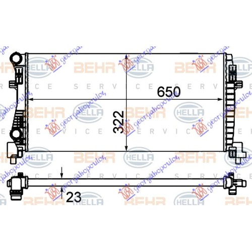 Interkuler 1.9-2.0 TDi dizel (220x215x65) (MAHLE BEHR) për AUDI A3 3D/SPORTBACK 12-16 - OEM: 5Q0121251EB Interkuler 1.9-2.0 TDi dizel (220x215x65) (MAHLE BEHR) për AUDI A3 3D/SPORTBACK 12-16 - OEM: 5Q0121251EB