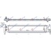 Radiator shtesë për motor 1.2 TFSi benzinë - 1.6 TDi dizel (650x98x32) për AUDI A3 SPORT SEDAN/CABRIO 16-20 - OEM: 5Q0121251EL