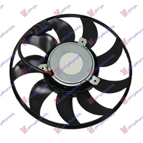 Ventilator (Motor + helikë) (300mm) për AUDI A1 14-18 - OEM: 5Q0959455AH