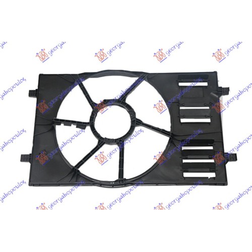Difuzor/mbajtës për ventilator (i vetëm) për AUDI A3 3D/SPORTBACK 12-16 - OEM: 5Q0121205AP Difuzor/mbajtës për ventilator (i vetëm) për AUDI A3 3D/SPORTBACK 12-16 - OEM: 5Q0121205AP