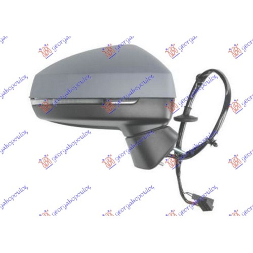 Pasqyrë elektrike me ngrohje (gati për ngjyrosje) (me drita pulsuese) + këndi i vdekur) (xham asferik) për AUDI A3 3D/SPORTBACK 12-16 - OEM: 8V0857528E Pasqyrë elektrike me ngrohje (gati për ngjyrosje) (me drita pulsuese) + këndi i vdekur) (xham asferik) për AUDI A3 3D/SPORTBACK 12-16 - OEM: 8V0857528E