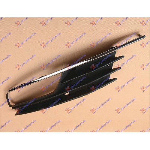 Grilë në parakolpin e përparmë (me hapje për drita të mjegullës) për AUDI A3 SPORT SEDAN/CABRIO 13-16 - OEM: 8V5807682A Grilë në parakolpin e përparmë (me hapje për drita të mjegullës) për AUDI A3 SPORT SEDAN/CABRIO 13-16 - OEM: 8V5807682A