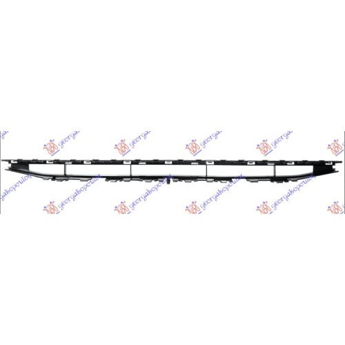 Grilë qendrore në parakolpin e përparme (s-line/s3) për AUDI A3 SPORT SEDAN/CABRIO 13-16 - OEM: 8V5807647