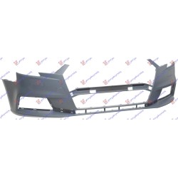 Parakolpi i përparmë (gati për ngjyrosje) (me/pa spërkatëse) (me/pa sensorë) (europian) për AUDI A3 3D/SPORTBACK 16-20 - OEM: 8V0807065QGRU